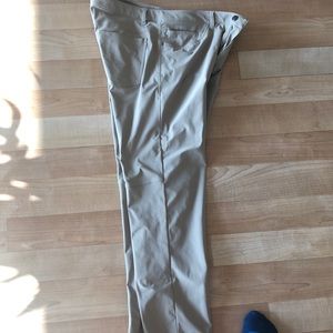 Men’s Size 34” 30” abc LULUlemon pants tan color